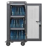 Manhattan iPad to 13 MacBook Air to 13 & Chromebook 14 30-bay Charging Trolley/Cart via USB-C (30W) Also other tablets/smartphon