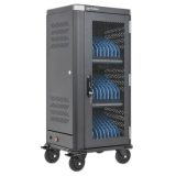Manhattan iPad to 13 MacBook Air to 13 & Chromebook 14 30-bay Charging Trolley/Cart via USB-C (30W) Also other tablets/smartphon
