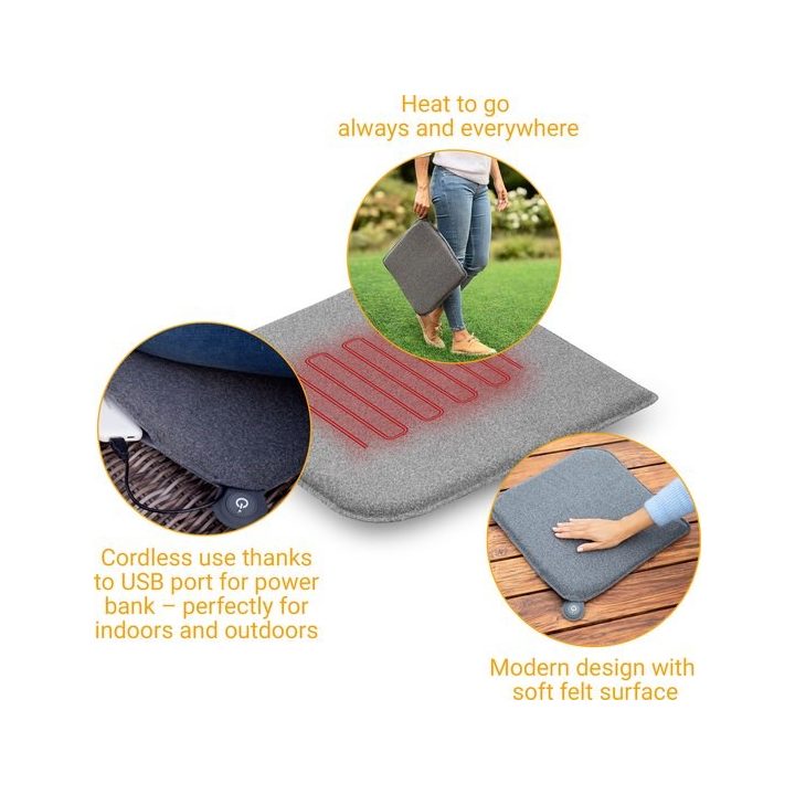 Medisana OL 600 Outdoor Chair Cushion (grey)