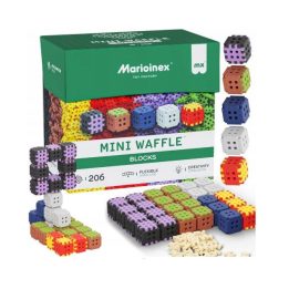 Marioinex Mini Waffle building blocks 206 pieces