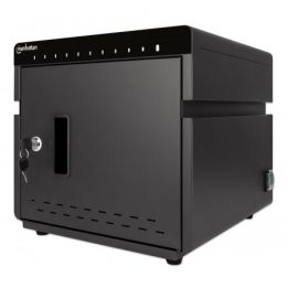 Manhattan iPad to 11 10-bay Charging Cabinet Desktop via USB-C Also other tablets and smartphones (with device to USB-C cable) B