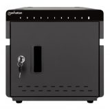 Manhattan iPad to 11 10-bay Charging Cabinet Desktop via USB-C Also other tablets and smartphones (with device to USB-C cable) B