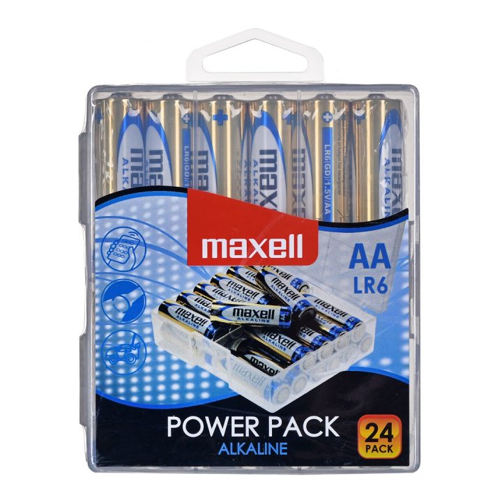 MAXELL Battery alkaline LR6 VALUE BOX 24 pcs.