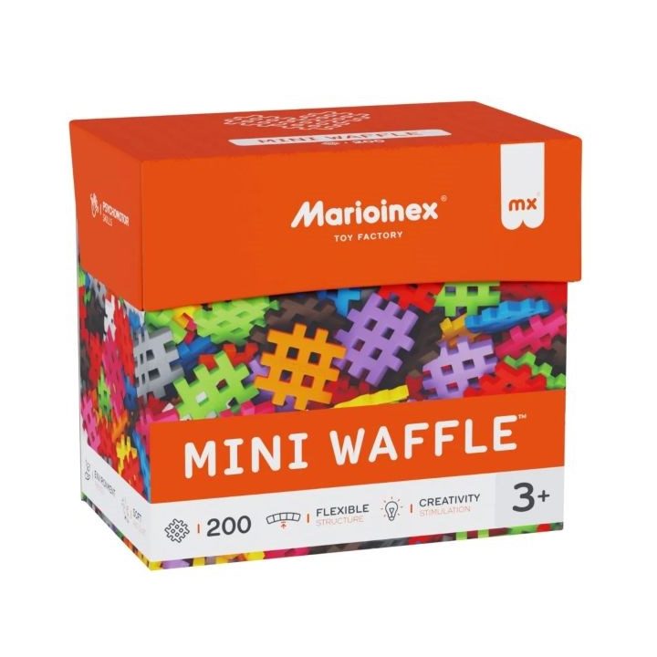 Marioinex Mini Waffle Building Blocks 200 pieces