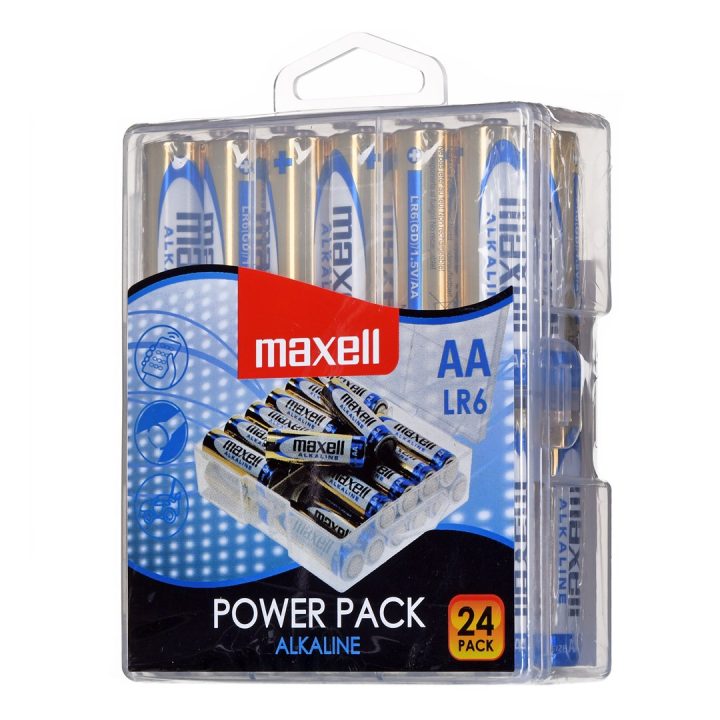 MAXELL Battery alkaline LR6 VALUE BOX 24 pcs.