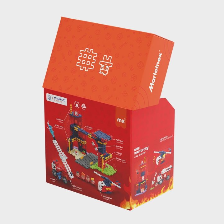 Marioinex Mini Waffle Building Blocks – City: Fire Station 280 pieces