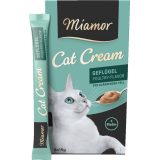 MIAMOR Cat Cream Poultry - cat treats - 6x15g