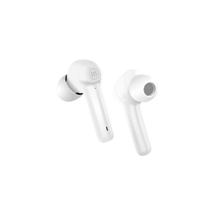 Maxell Dynamic+ wireless headphones with charging case Bluetooth white