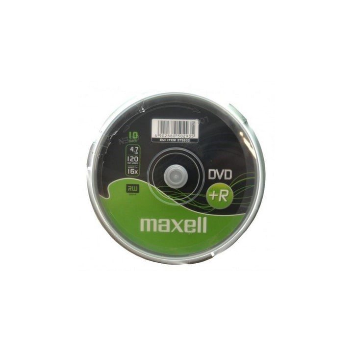 Maxell M160 blank DVD 4.7 GB DVD+R 10 pc(s)