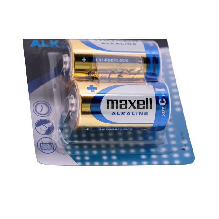MAXELL battery alkaline LR14 2 pcs.