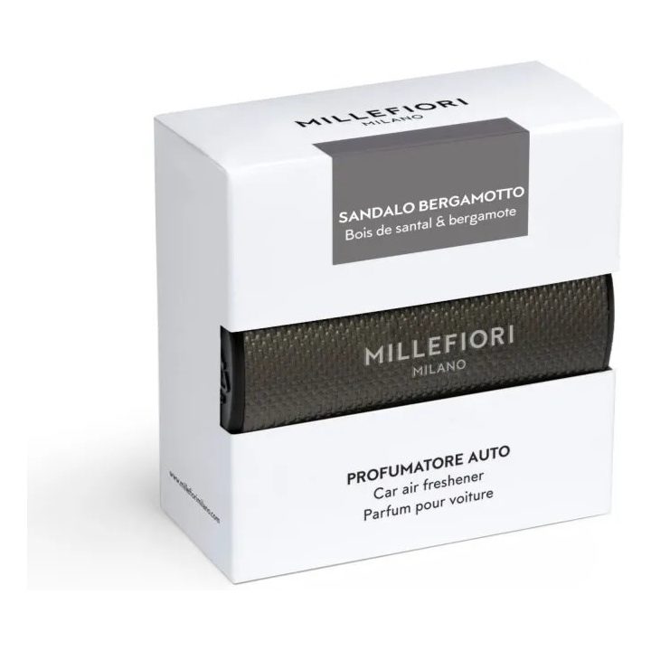 Car Air Freshener 1 pc SANDALO BERGAMOTTO MILLEFIORI