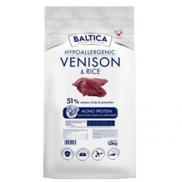 BALTICA Nutraceutic Hypoallergenic Large and X-Large breeds Cervo con riso - cibo secco per cani - 12kg