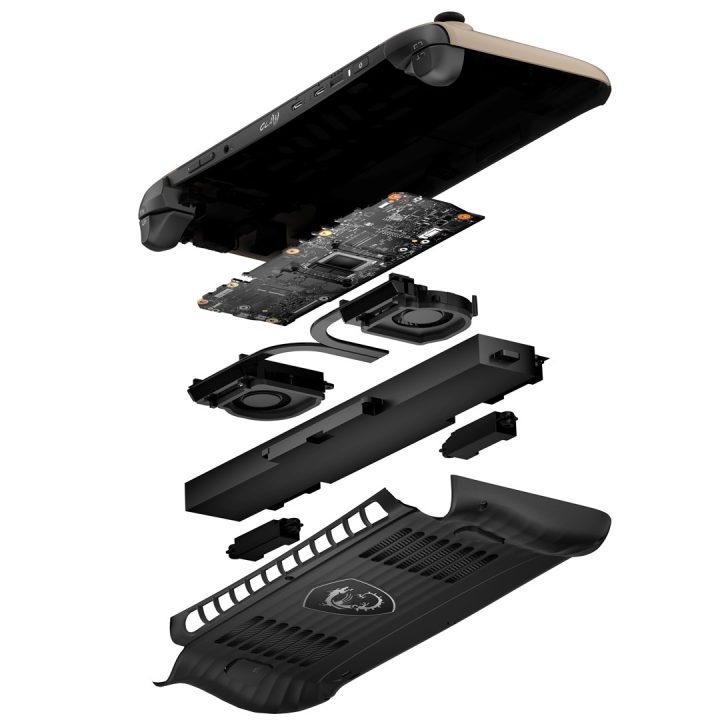 MSI Claw 8 AI+ A2VM-037PL portable game console 20.3 cm (8 ) 1 TB Touchscreen Wi-Fi Beige