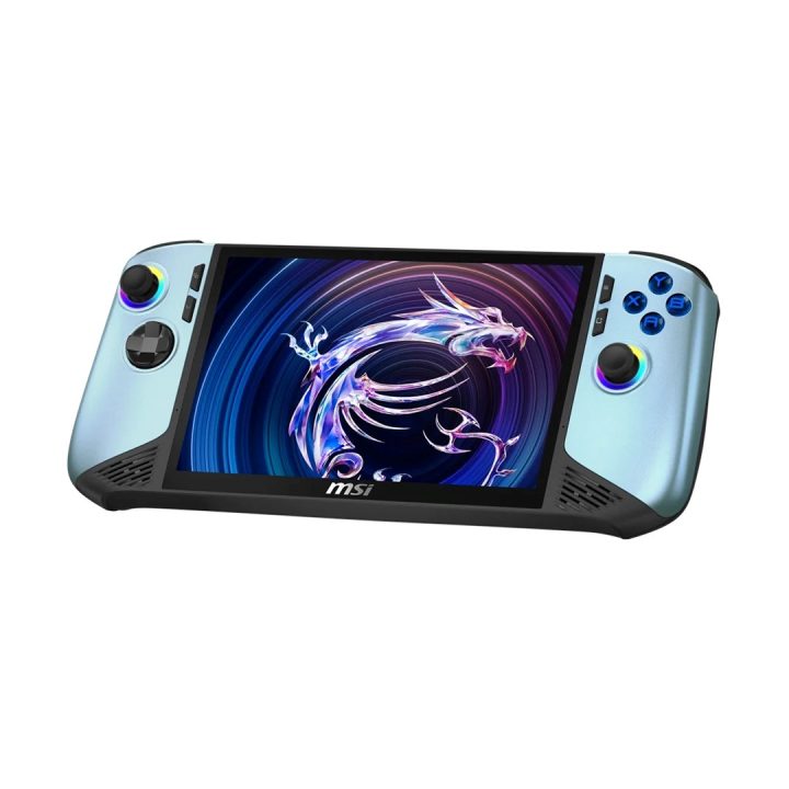 MSI Claw 8 AI+ A2VM-254PL portable gaming console 20.3 cm (8 ) 1 TB touchscreen Wi-Fi Glacier Blue Edition