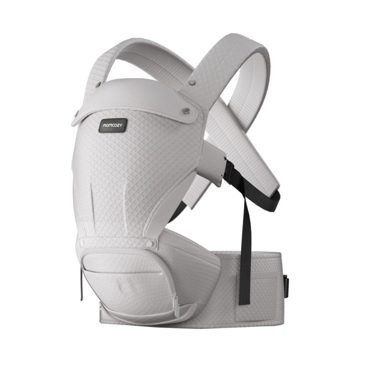 Momcozy Air Mesh Hip Seat Baby Carrier Grey