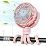 Momcozy portable stroller fan pink