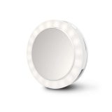 Ecomed 23603 makeup mirror Freestanding Round White