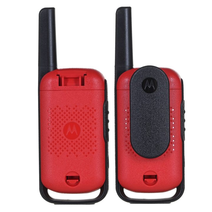 Motorola TALKABOUT T42 two-way radio 16 channels Black Red