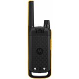 Motorola Talkabout T82 Extreme Quad Pack two-way radio 16 channels Black Orange