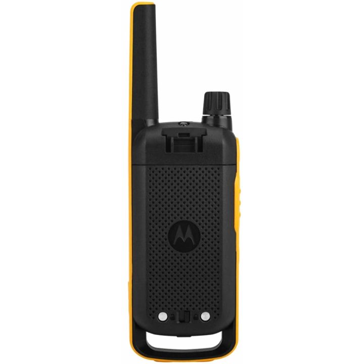 Motorola Talkabout T82 Extreme Quad Pack two-way radio 16 channels Black Orange