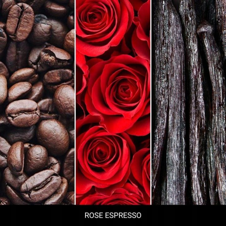 Car Air Freshener 1 pc WHITE ROSE ESPRESSO MILLEFIORI