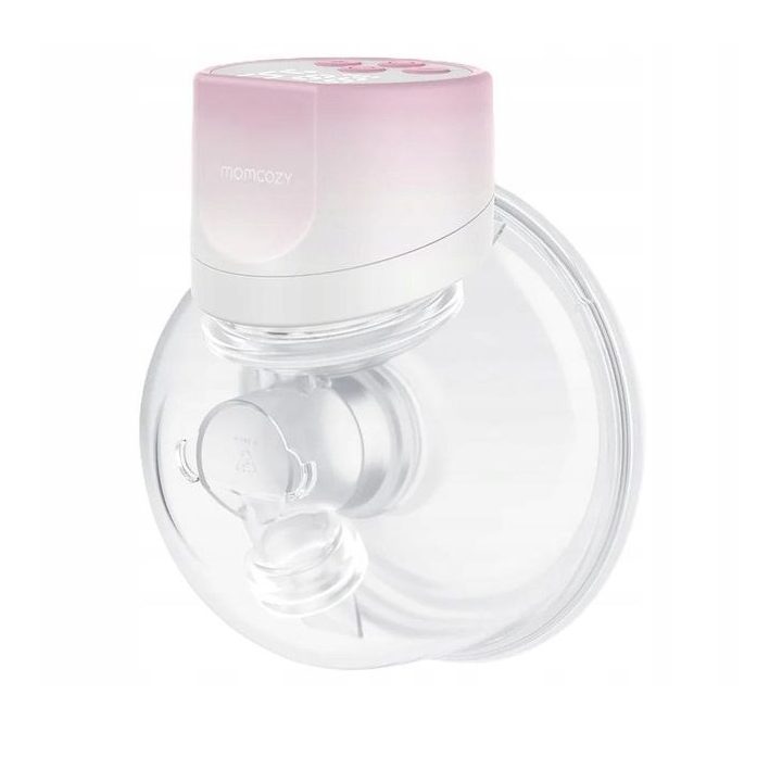 MOMCOZY S12 Pro – Wearable Breast Pump Pink Single Set