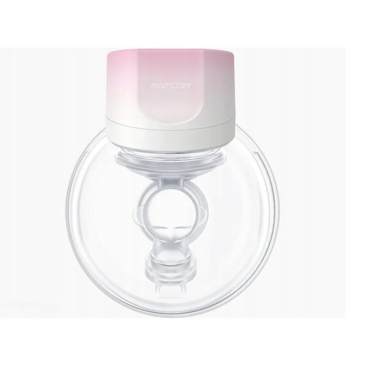 MOMCOZY S12 Pro – Wearable Breast Pump Pink Single Set