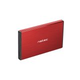 NATEC HDD ENCLOSURE RHINO GO (USB 3.0 2.5 RED)