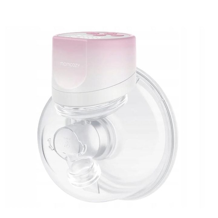 MOMCOZY S12 Pro – Wearable Breast Pump Pink Single Set