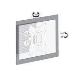 Maclean MC-501A Universal Wall TV Bracket 23-42 uo to 30kg vesa 200x200 Black