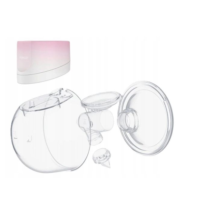 MOMCOZY S12 Pro – Wearable Breast Pump Pink Single Set