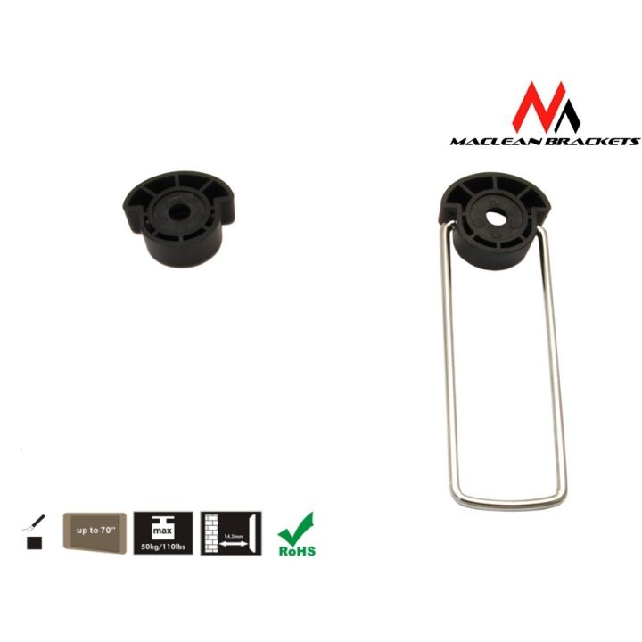 Maclean MC-557 Ultra Slim TV Wall Mount Bracket Holder LED 37-70