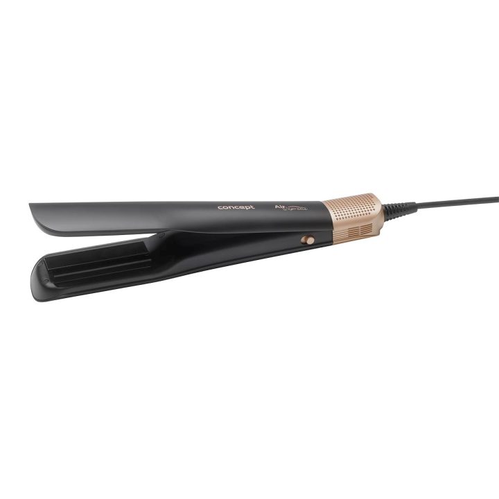 Concept VZ8310 piastra per capelli Dry & Straight Air Supreme nero oro