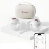 Momcozy M5 Breast pump with app control – Double set Red
