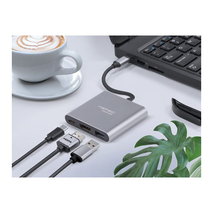 NATEC MULTI PORT FOWLER MINI (USB-C PD HDMI 4K)