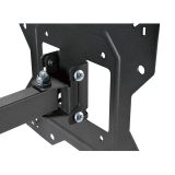 Maclean MC-700N TV Monitor Wall Mount Universal max VESA 200x20 23 -43 30kg Black Extendable Tilting for Small TVs