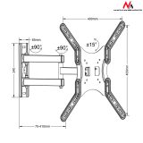 Maclean MC-759 TV mount 152 4 cm (60 )