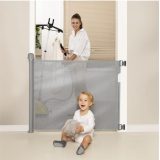 Retractable Safety Gate for Children MOMCOZY M21SSAM08 140 cm Grey