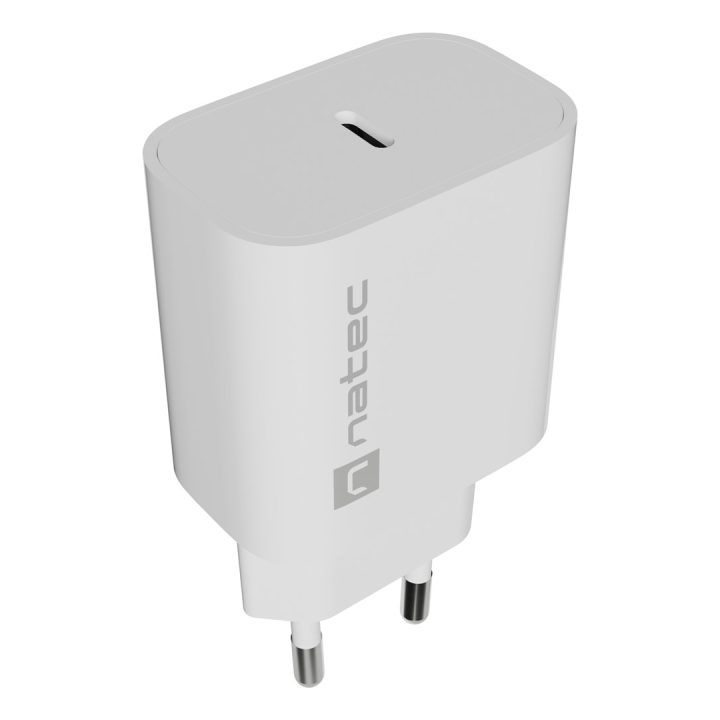 NATEC NUC-2394 mobile device charger Universal White AC Fast charging Indoor