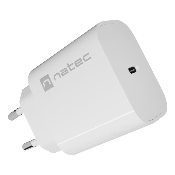 NATEC NUC-2394 mobile device charger Universal White AC Fast charging Indoor