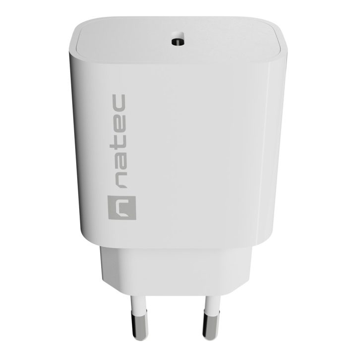 NATEC NUC-2394 mobile device charger Universal White AC Fast charging Indoor