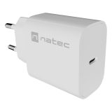 NATEC NUC-2394 mobile device charger Universal White AC Fast charging Indoor