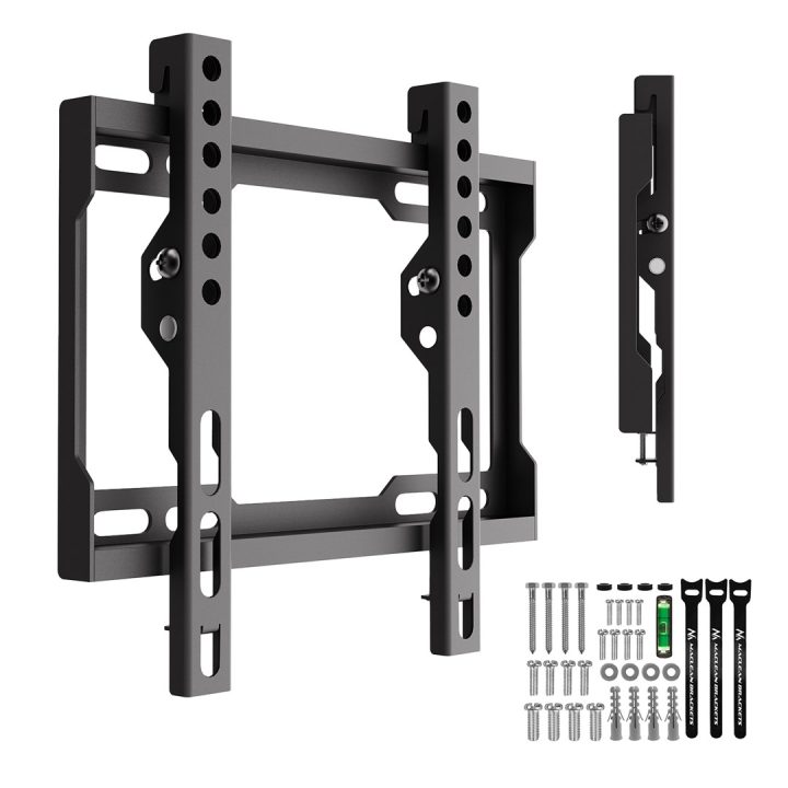 Maclean TV Mount / Bracket max VESA 200x200 13-43 up to 45 kg black tilt adjustment 0°–8° MC-186