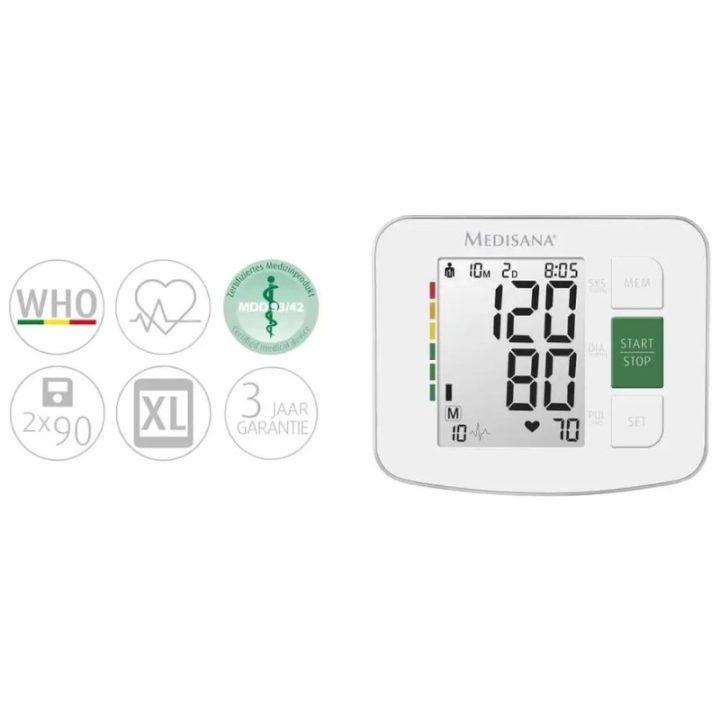 Upper Arm Blood Pressure Monitor Medisana BU 512