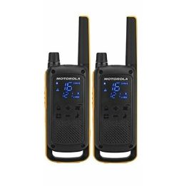 Motorola Talkabout T82 Extreme Twin Pack two-way radio 16 channels Black Orange