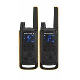 Motorola Talkabout T82 Extreme Twin Pack two-way radio 16 channels Black Orange