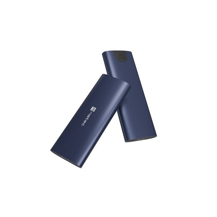 NATEC RHINO M.2 NVME LITE EXTERNAL SSD ENCLOSURE USB-C 3.2 GEN 2 STEEL NAVY