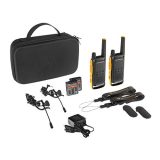 Motorola Talkabout T82 Extreme Twin Pack two-way radio 16 channels Black Orange