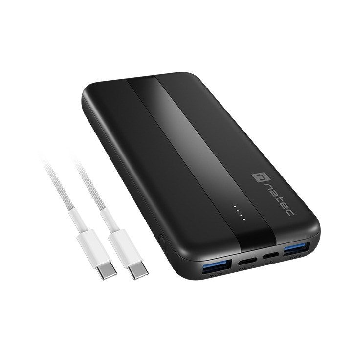 NATEC TREVI SLIM Q V2 Lithium Polymer (LiPo) 10000 mAh Black