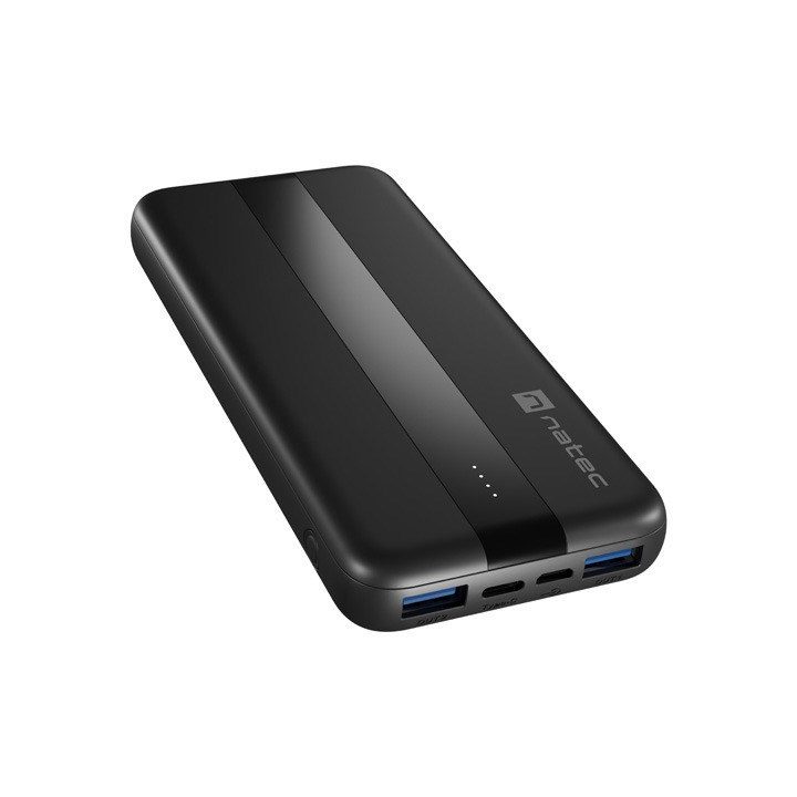 NATEC TREVI SLIM Q V2 Lithium Polymer (LiPo) 10000 mAh Black